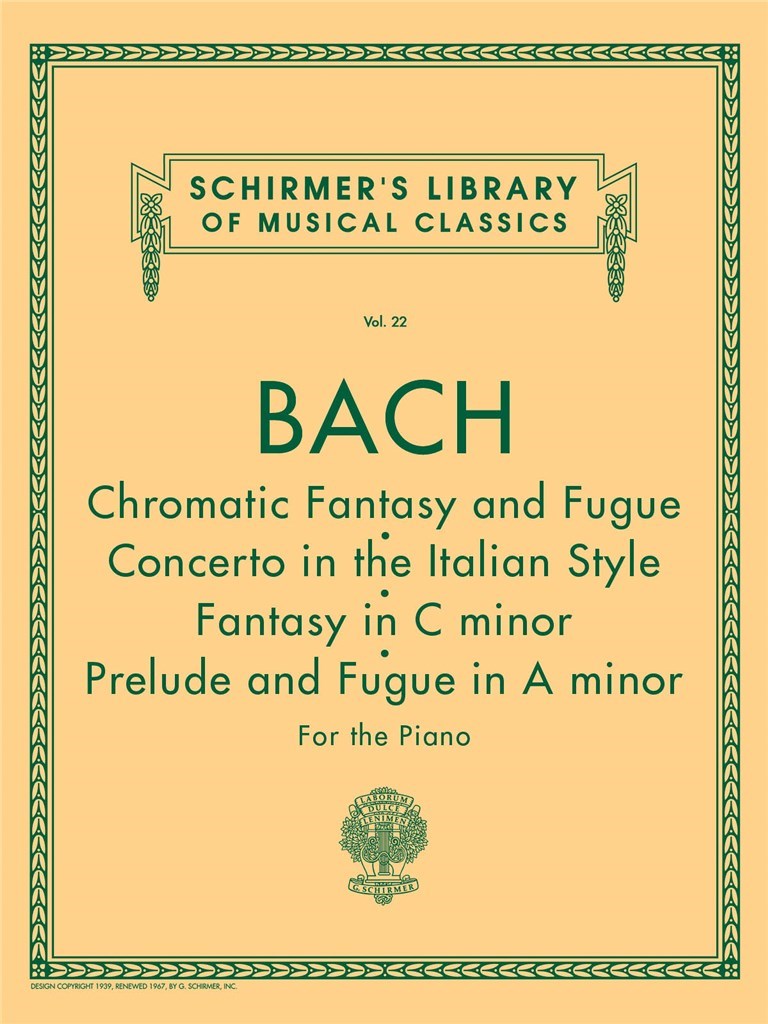 Chromatic Fantasy and Fugue, Concerto in It. Style